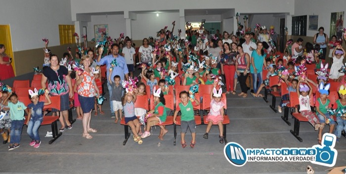 Em Deodápolis, Estudantes da Rede Municipal de Educação receberam ovos de páscoa nesta quarta (28)
