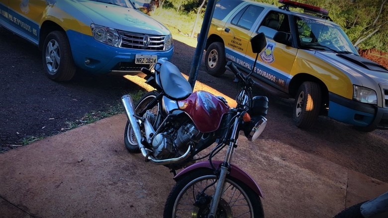 Moto furtada no Centro é recuperada pela Guarda Municipal