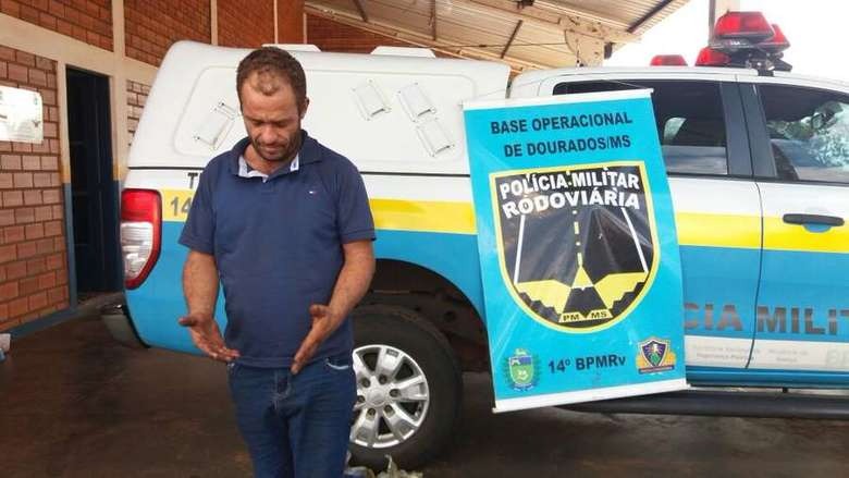  Homem preso apresentou identidade falsa - Crédito: Divulgação/PMRE