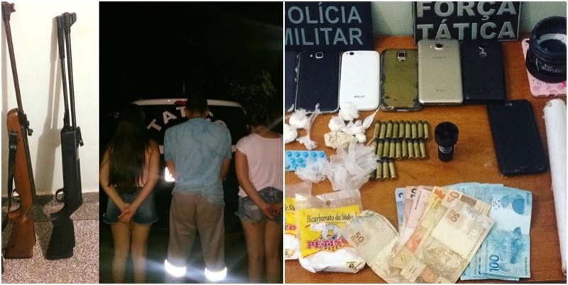 Ação conjunta da Policia Militar acabou com mais uma ‘boca de fumo’ que vendia Cocaína em Deodápolis 