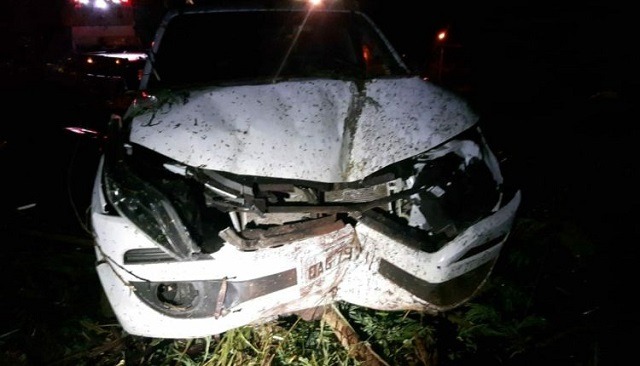 Clientes são rendidos por bandidos e S-10 é levada