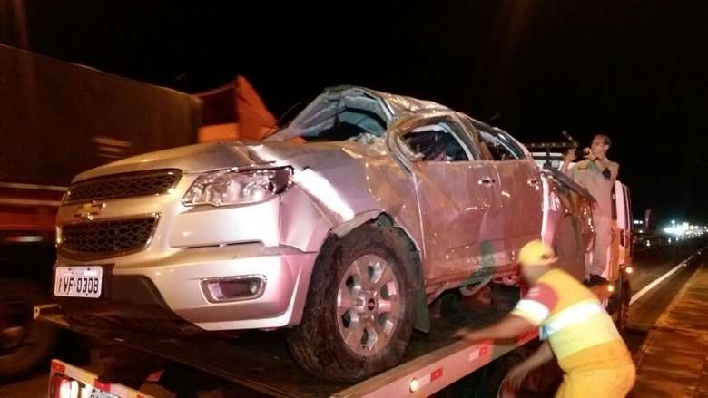 Traficante que capotou S-10 em Dourados após fuga levaria maconha para Minas Gerais; veja