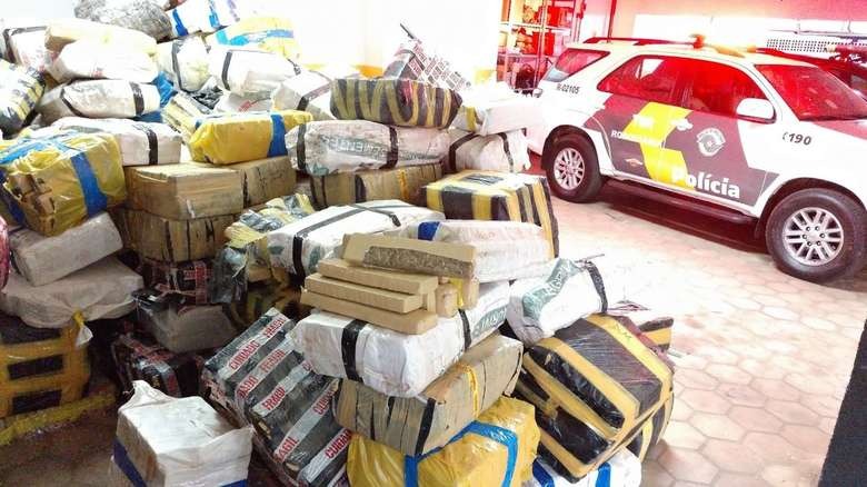 Sete toneladas de droga que passou por Dourados é apreendida em SP