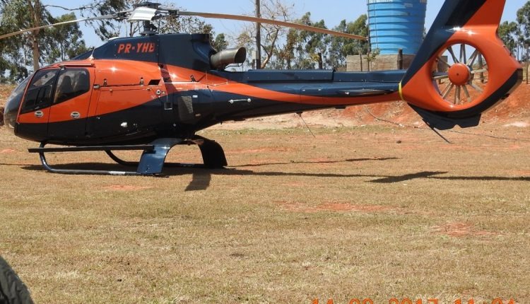 Helicóptero apreendido com traficantes em MS foi usado na morte de líder do PCC