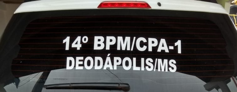 Homem foi detido após ameaçar colocar fogo em residência, ‘Entrar na frente’ de carros e assustar família em Deodápolis 