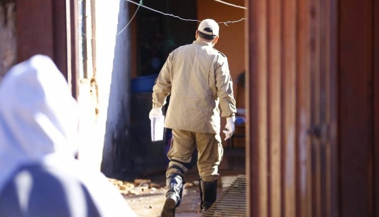 Bebê e criança ficam gravemente feridos durante incêndio