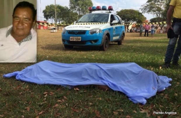 Homem se suicida com tiro na cabeça em praça central de Angélica