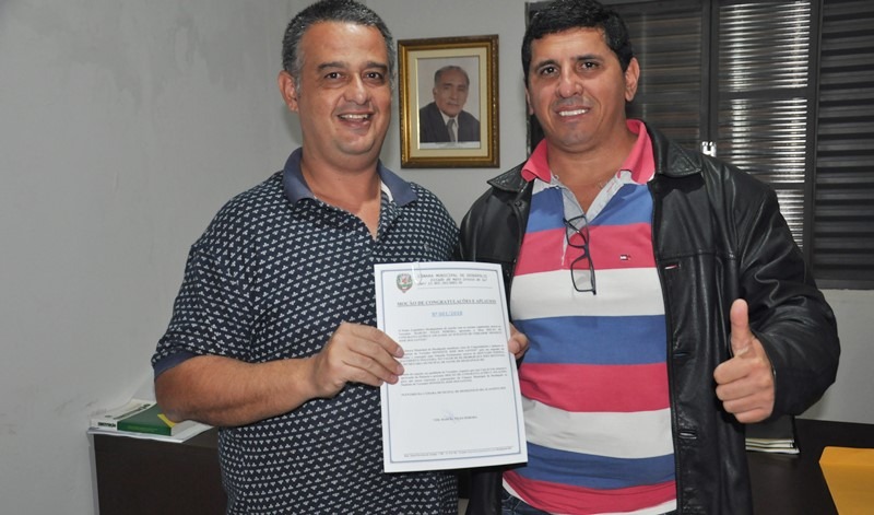 Presidente da Câmara, Márcio Teles parabeniza suplente de Vereador Donizete ‘Policia’ por emenda parlamentar para a saúde 