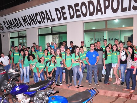 Estudantes do Curso Técnico em Informática do 13 de Maio participaram de sessão legislativa