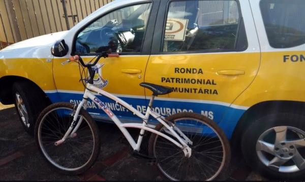 Foragido do semiaberto é preso com bicicleta furtada