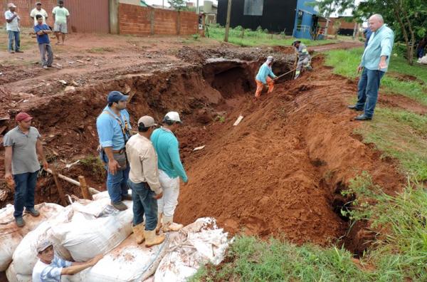 Município de Deodápolis decretou estado de emergência por conta das fortes chuvas 