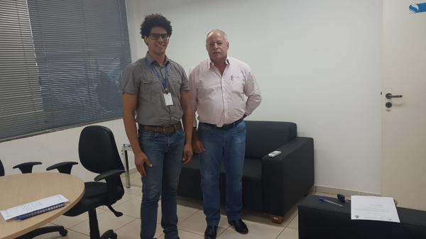 Prefeito cumpriu agenda em CG visando inicio do tratamento de esgoto doméstico e a ampliação da rede de coleta