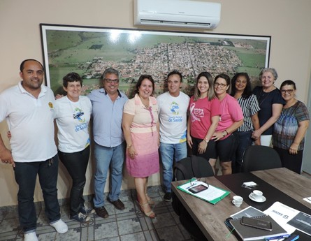 CMS recebeu visita do Conselho Estadual de Saúde para promover mobilização diante da conferência municipal 
