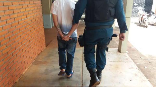 Adolescente é detido em flagrante traficando droga no Estrela Hori