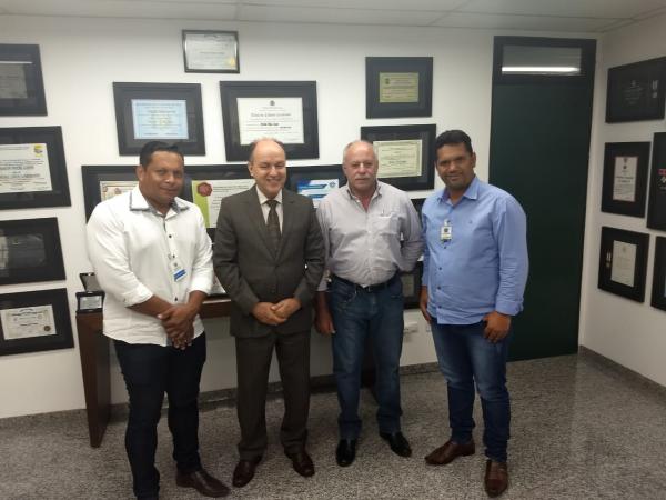 Valdir Sartor se reuniu com o Deputado Estadual Junior Mochi em busca de viabilizar recursos para Deodápolis 