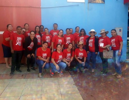Equipe da Secretaria de Saúde realizou na manhã desta segunda (3) ação do ‘Dezembro Vermelho’