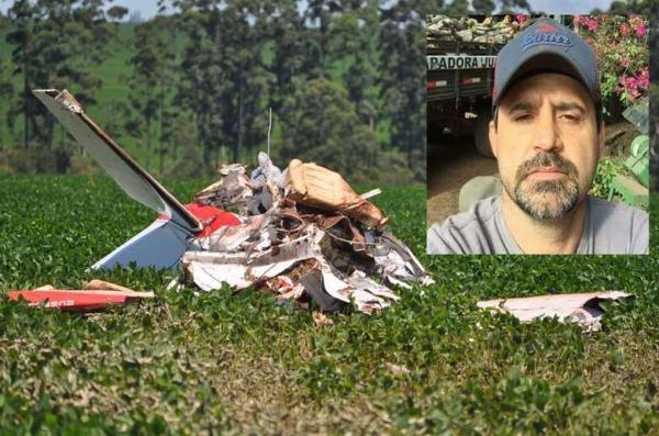 Avião agrícola cai e mata piloto em cidade de MS