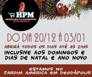 Entre os dias 20 de dezembro à 3 de janeiro a HPM em Deodápolis atenderá até as 21hs 