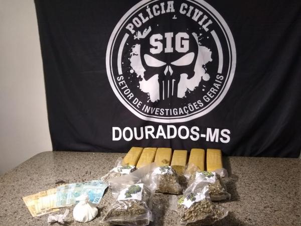 Operação contra tráfico e roubo prende cinco