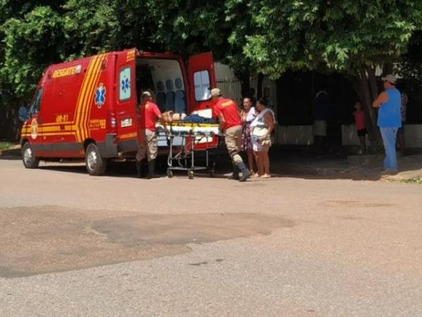 Discussão termina com homem esfaqueado no abdômen e no pescoço