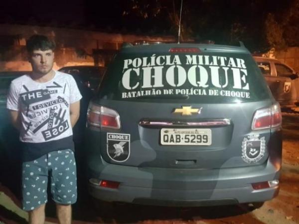 Mulher é ferida a tiros e suspeito acaba preso em casa com revólver 38