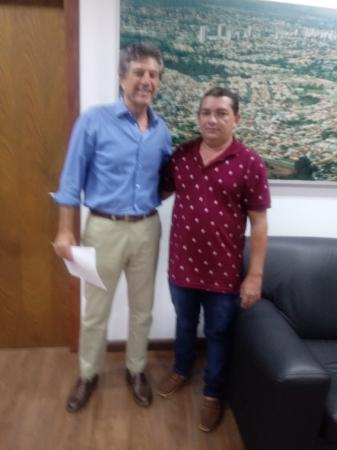 Em reunião com vice-governador, Valmir de Lima pediu atenção especial para Deodápolis