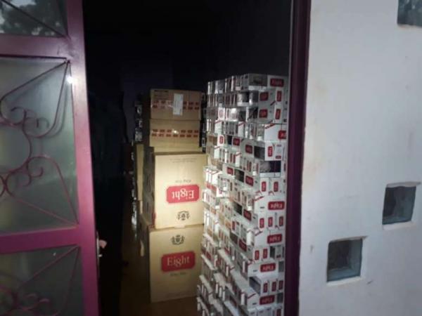 Polícia fecha depósito de cigarros contrabandeados em Dourados