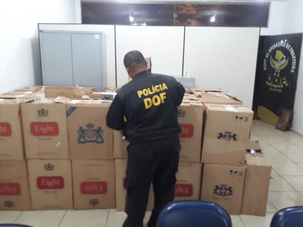 Polícia fecha depósito de cigarros contrabandeados