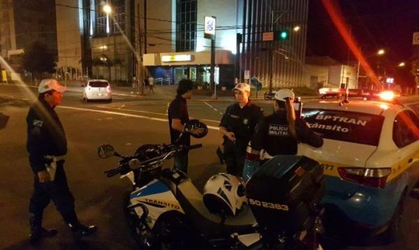 Cinco são presos em flagrante por dirigirem bêbados na madrugada deste Carnaval