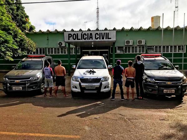 Polícia desarticula quadrilha e liberta reféns em cárcere privado