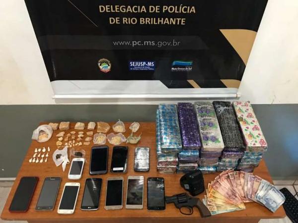 Polícia de Rio Brilhante deflagra Operação contra o crime organizado