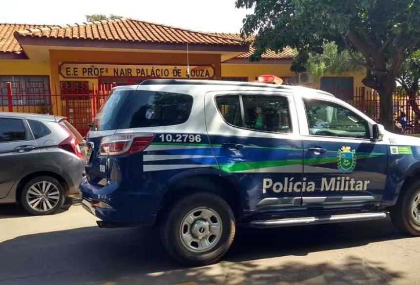Nova Andradina – Escola Nair Palácio é evacuada após ameaça de atentado