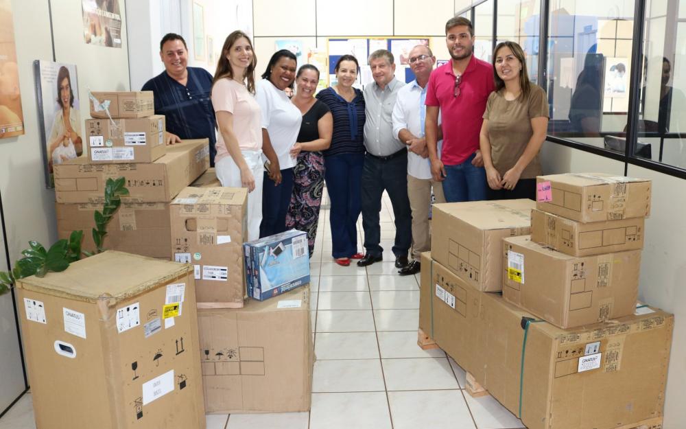 Eraldo entregou novos equipamentos odontológicos para a Saúde de Jateí