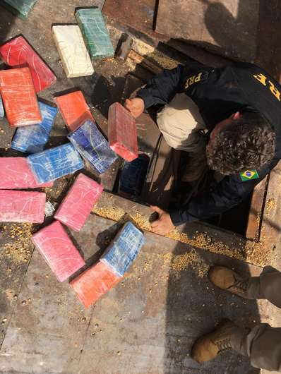Cocaína apreendida próximo a Perimetral totalizou 85kg