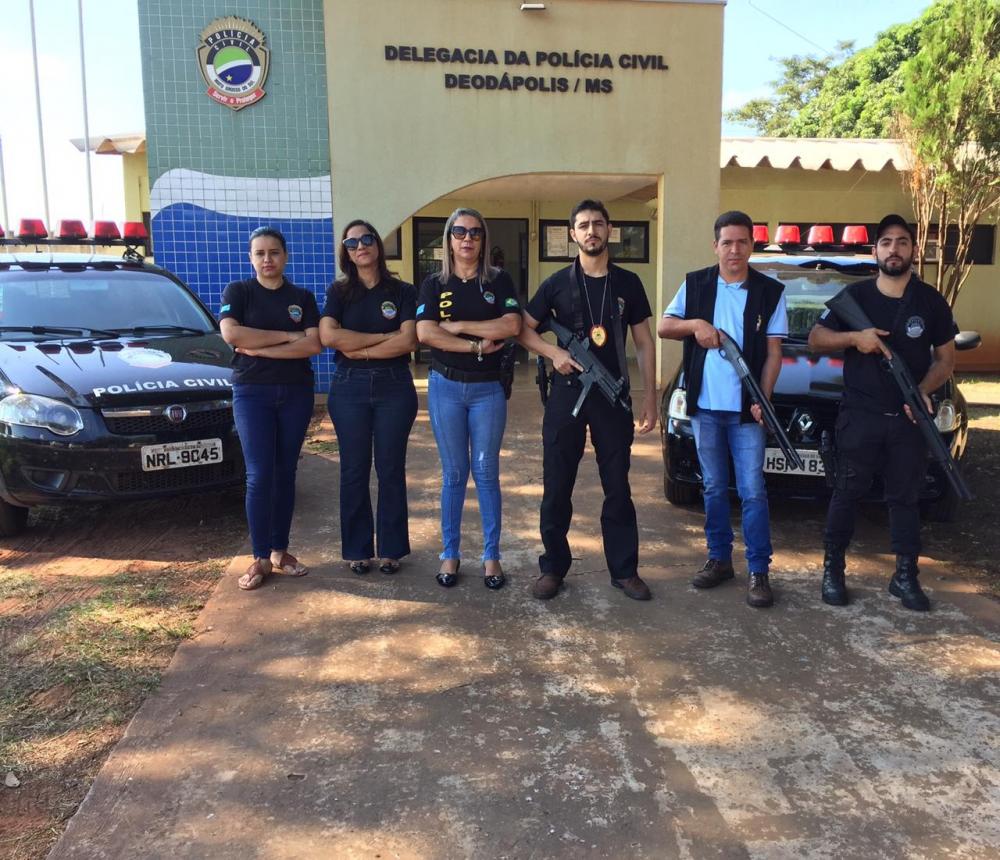 Policia Civil de Deodápolis participou da operação PC 27 deflagrada em todo o pais 