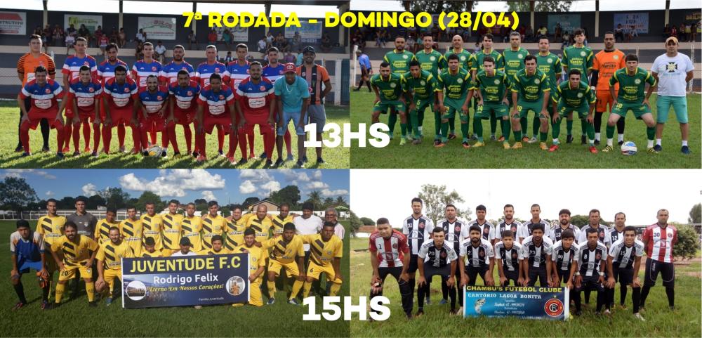 Neste domingo (28) tem a 7ª rodada do Campeonato de Futebol Amador de Deodápolis 