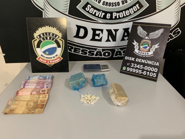 Em casa usada para o tráfico, polícia encontra cocaína até enterrada no quintal