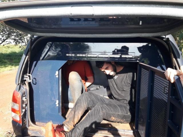 Moradores de Deodápolis foram presos em mata onde ficaram escondidos por 20hs