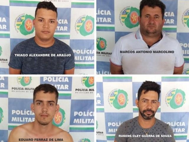 Quadrilha é presa em Goiás com tratores roubados em Mato Grosso do Sul
