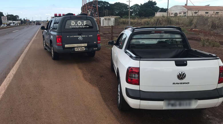 Veículo furtado em Minas é apreendido em Dourados