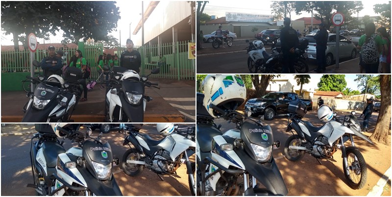 Presidente do CCS destacou e agradeceu retorno das motos patrulha para Deodápolis 