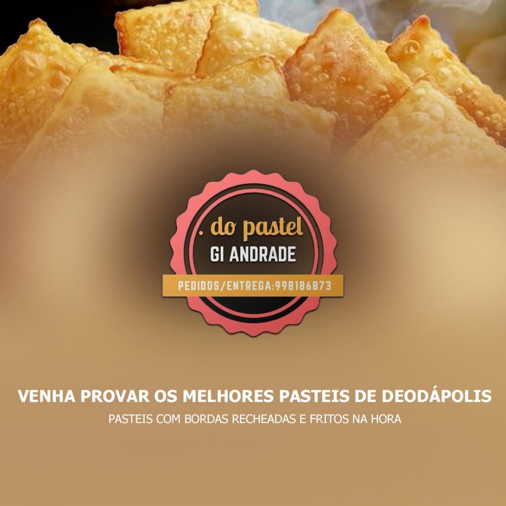 Os melhores pastéis de Deodápolis? Receba em casa os deliciosos pastéis Gi Andrade 