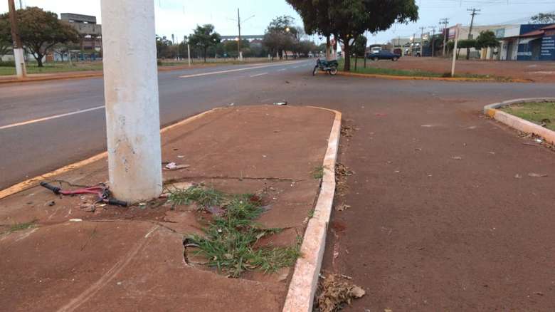 Acidente mata motociclista na Coronel Ponciano
