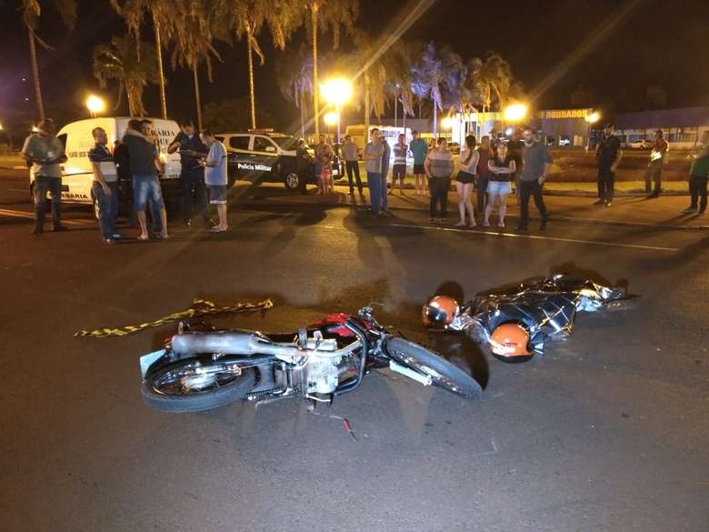 Mototaxista morre após acidente na Coronel Ponciano