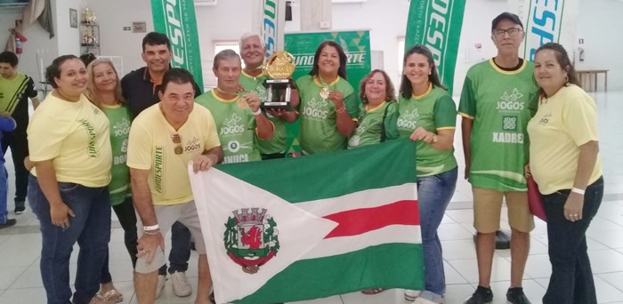 Deodápolis foi campeã na sinuca nos jogos da melhor idade realizados pela FUNDESPORTE
