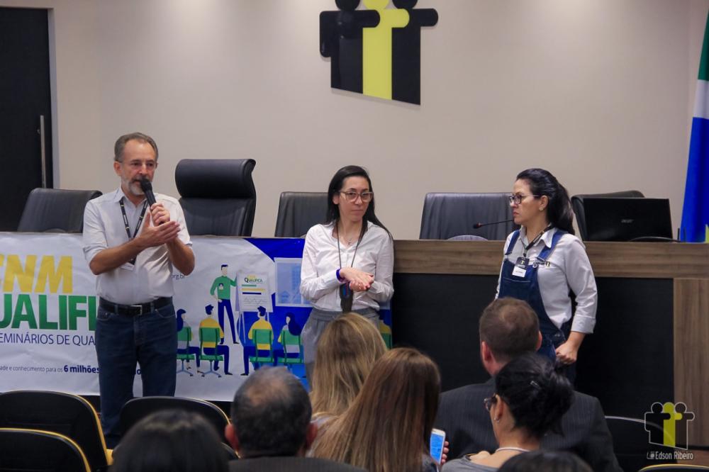 Zé Cabelo abre curso sobre Plano Diretor (Foto: Edson Ribeiro)