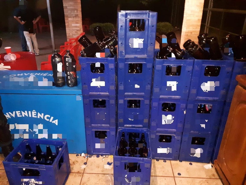GM flagra mais de 100 menores em 'festinha social' regada a bebida open bar