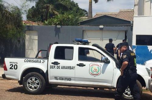 Oficial da polícia paraguaia e colega são executados por pistoleiros