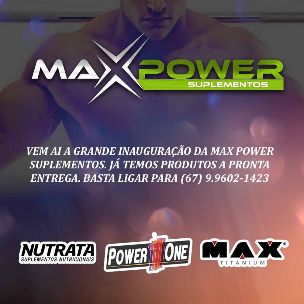 Quer perder peso e ganhar massa muscular com saúde? A Max Power Suplementos inaugurará em dezembro