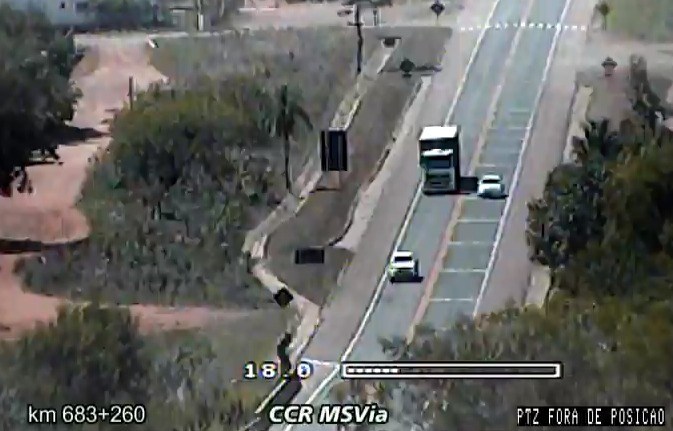 Ultrapassagens perigosas triplicam nas rodovias federais de MS durante feriado